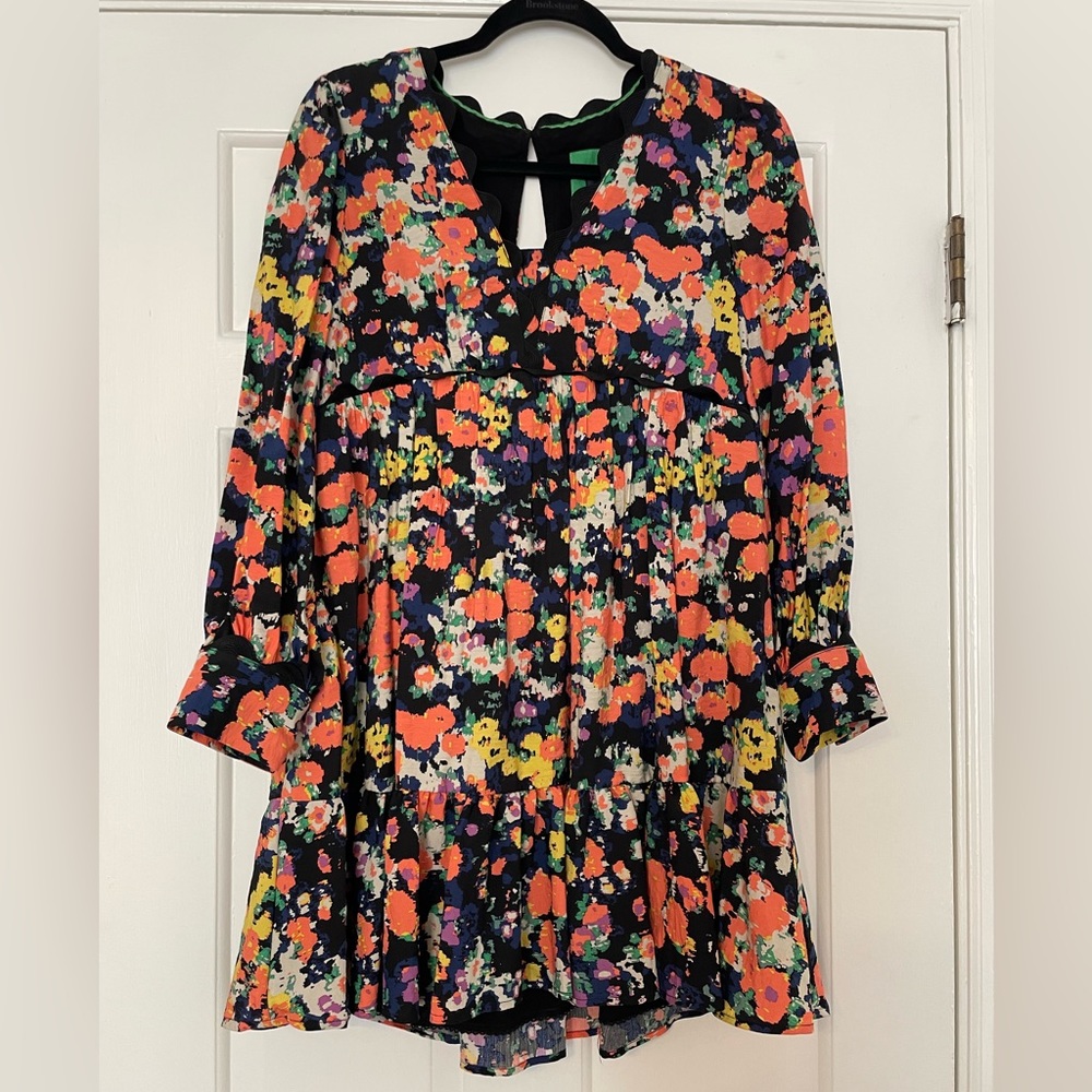 Anthropology long sleeve dress